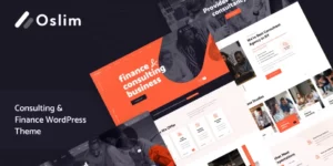 Oslim – Consulting Finance WordPress Theme 1.0破解版主题