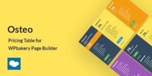 Osteo Pricing Table for WPbakery 1.0破解版插件