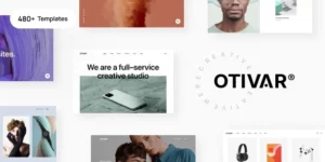Otivar Portfolio Theme for Creatives 1.0.0破解版主题