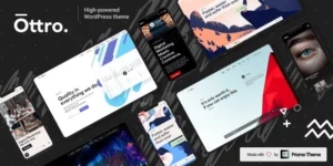 Ottro Portfolio MultiPurpose WordPress 1.0.7破解版主题