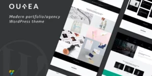 Ourea Creative Portfolio / Agency WP Theme 1.6.2破解版主题