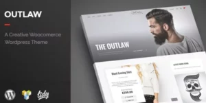 Outlaw Stylish WooCommerce WordPress Theme 1破解版主题