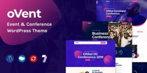 Ovent Event Conference WordPress 1.0.8破解版主题