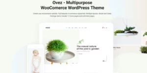 Ovez Modern Multi-Concept WooCommerce Theme 2.0.1破解版主题
