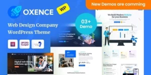 Oxence Web Design Agency Elementor WordPress Theme 1.2.1破解版主题
