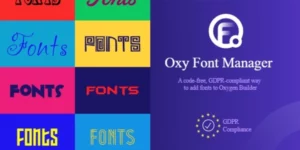 Oxy Font Manager 1.0破解版插件