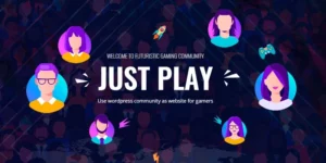 PLAY Gaming Community WordPress Theme 1.0破解版主题
