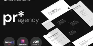 PR Agency PR Agency Elementor-based WordPress Theme 1.0.1破解版主题