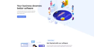 PXaas App Software Landing Page Theme 1.0.7破解版主题