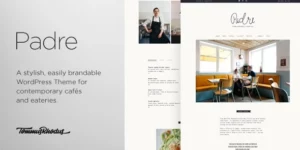 Padre Cafe Restaurant WordPress Theme 1.0.10破解版主题