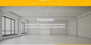 Paintelle Painting Company WordPress Theme 1.0.0破解版主题
