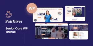 PairGiver Senior Care WordPress Theme 1.0破解版主题