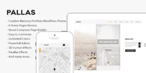 Pallas Creative Multi-Purpose WordPress Theme 1.8.5破解版主题