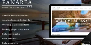 Panarea – Holiday WordPress Theme for Holiday Houses 1.09破解版主题