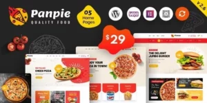 Panpie Restaurant WordPress Theme 3.1破解版主题