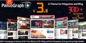PantoGraph Newspaper Magazine Theme 3.7.2破解版主题