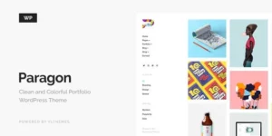 Paragon Colorful Portfolio for Freelancers Agencies 1.6破解版主题