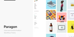 Paragon Lite Colorful Portfolio WordPress Theme 1.2破解版主题
