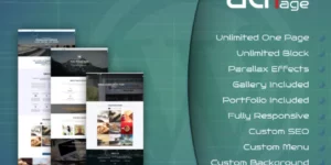 Parallax One Page Builder WordPress Plugin 1.4破解版插件