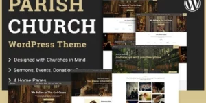 Parish | Church and Temple WordPress Theme 1.3.4破解版主题