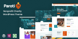 Paroti Nonprofit Charity WordPress Theme 1.0.7破解版主题