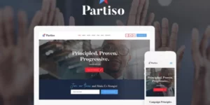 Partiso Powerful Political WordPress Theme 1.1.4破解版主题