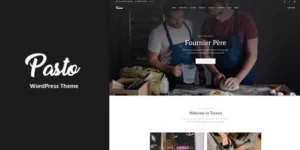 Pasto Restaurant Cafe Responsive WordPress Theme 1破解版主题