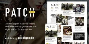Patch Unconventional Newspaper-Like Blog Theme 1.5.0破解版主题