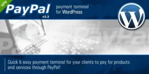 PayPal Payment Terminal WordPress 2.3.1破解版插件