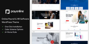 Payonline Online Payroll and HR WordPress Theme 2.8破解版主题