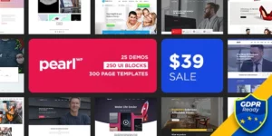Pearl Multipurpose Corporate Business WordPress Theme 3.4.3破解版主题