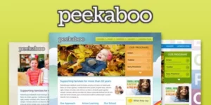 Pekaboo Children WordPress Theme 2.0破解版主题