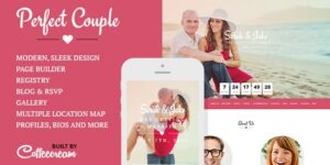 Perfect Couple Wedding WordPress Theme 2.6破解版主题
