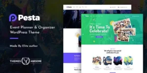 Pesta Event Planner Organizer WordPress Theme 1.5破解版主题