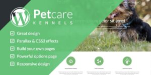 PetCare Dog Kennels WordPress Theme 1.4.1破解版主题