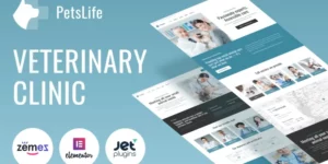 PetsLife Responsive Veterinarian WordPress Theme 1.0.1破解版主题