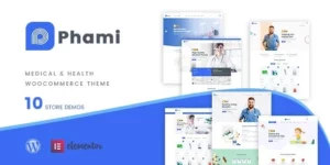 Phami – Medical Health WooCommerce Theme 1.0.4破解版主题