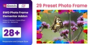 Photo Frame Addon For Elementor 1.0破解版插件