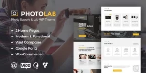 PhotoLab | A Trendy Picture Company Stock Image Supply Store WordPress Theme 1.7破解版主题