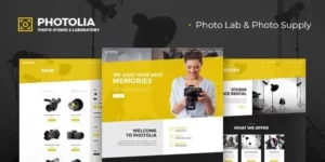 Photolia | Photo Company Supply Store WordPress Theme 1.0.3破解版主题