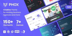 Phox Hosting WordPress WHMCS Theme 2.3.9破解版主题