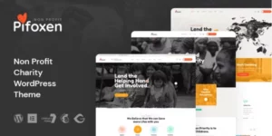 Pifoxen Nonprofit Charity WordPress Theme 1.1破解版主题