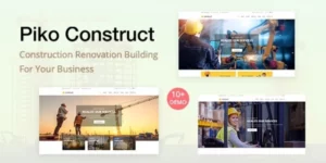 Piko-construct Construction WordPress Theme 2.6破解版主题