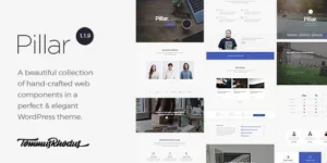 Pillar Multipurpose Multi-Concept Responsive WordPress Theme 1.1.14破解版主题