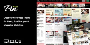 Pin = Pinterest Style / Personal Masonry Blog / Front-end Submission 5.2破解版主题
