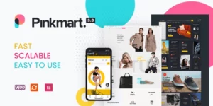 Pinkmart AJAX theme for WooCommerce 4.5.0破解版主题