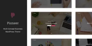 Pioneer Multi-Concept Corporate WordPress Theme 1.0.7破解版主题