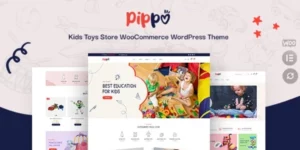 Pippo Kids Toys Store WooCommerce WordPress Theme 1.0.6破解版主题