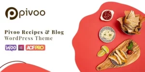 Pivoo Food Recipe Blog WordPress Theme 1.2破解版主题
