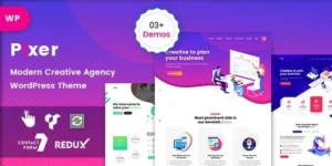 Pixer Digital Agency WordPress 1.0破解版主题